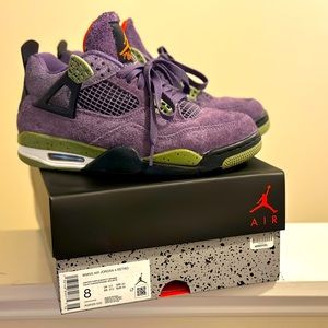 Jordan 4 Canyon Purple Women’s size 8